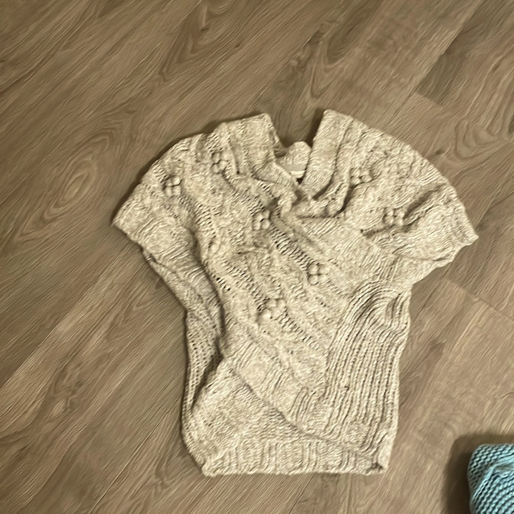 Sweater tee very cozy!